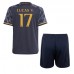 Real Madrid Lucas Vazquez #17 Babykleding Uitshirt Kinderen 2023-24 Korte Mouwen (+ korte broeken)